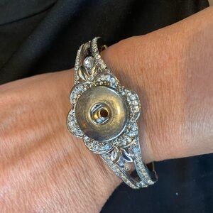 Elegant Silver Customizable Bracelets